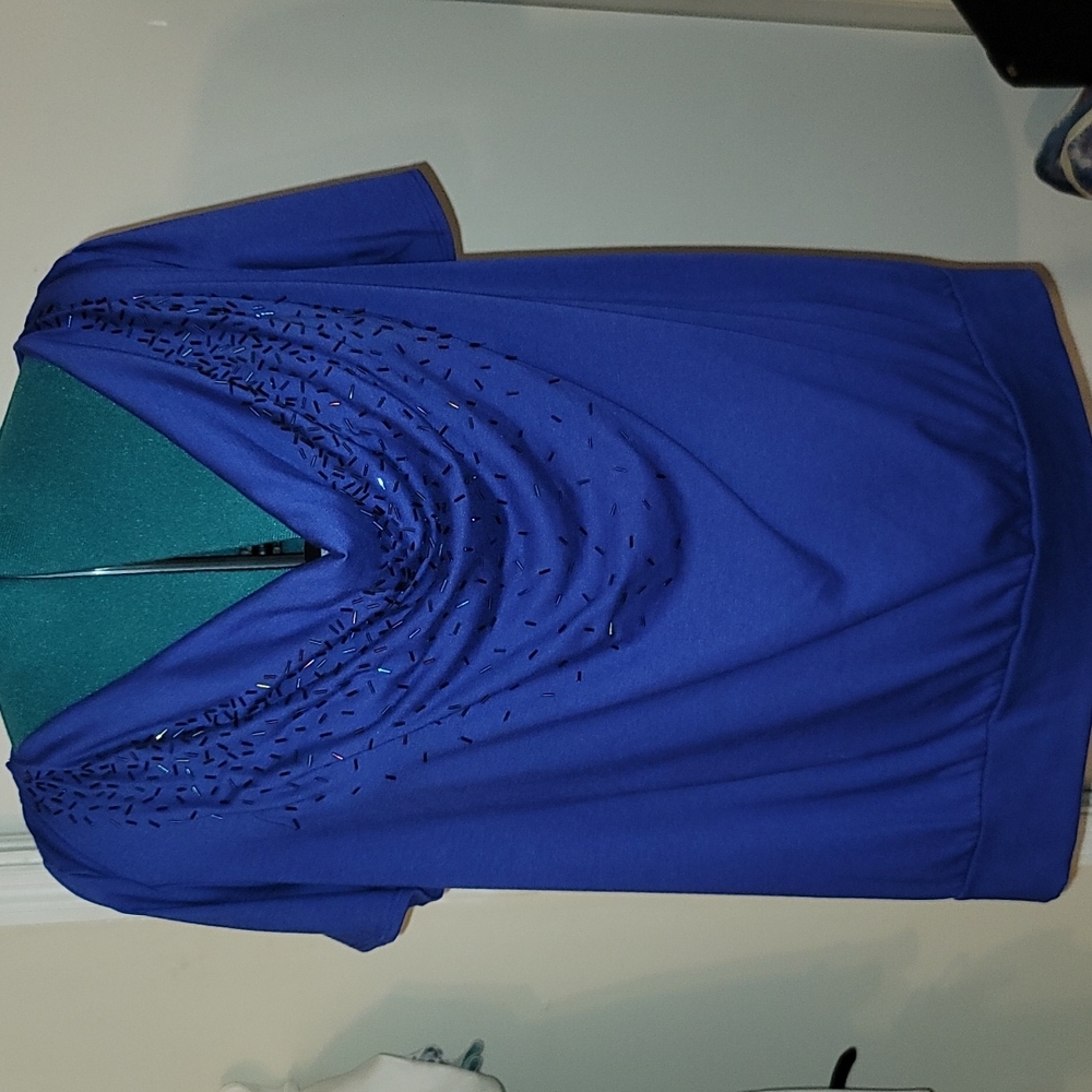 Lane Bryant scoop neck top
